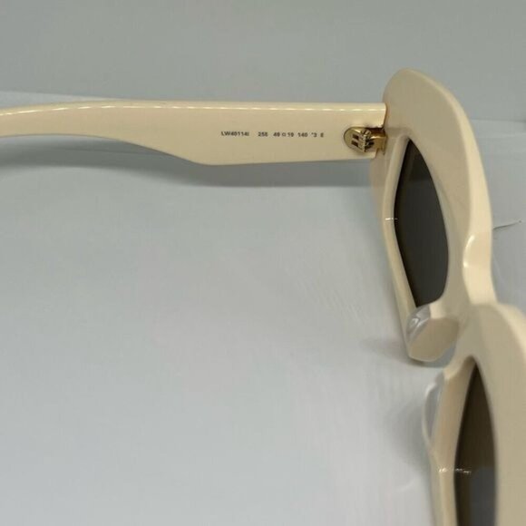 Loewe Sunglasses Square Rectangle Frame Anagram Acetate Screen Shades OS - Picture 9 of 12